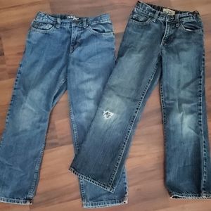 Boys size 8 jeans lot